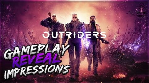 Outriders! EenThird-Person Shooter RPG vol Buit en Krachtige pouvoirs